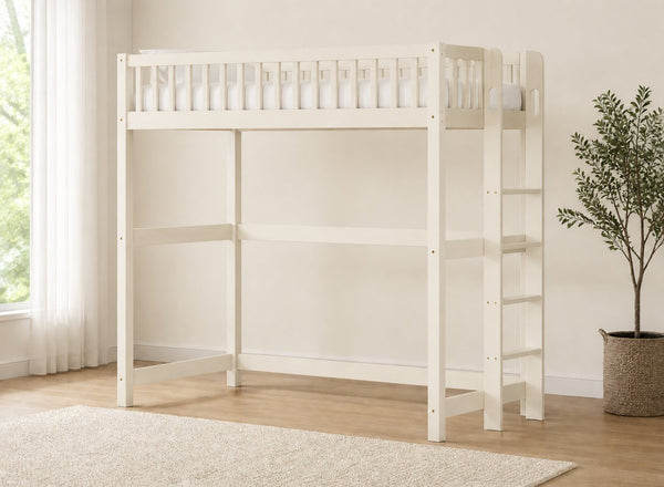 Beckley High Sleeper Painted in James White Cream