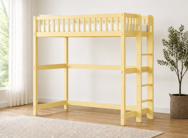 Beckley High Sleeper Painted in Dayroom Yellow