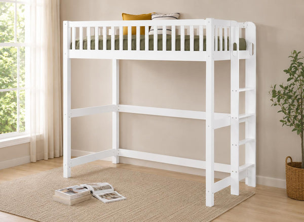Beckley High Sleeper - White