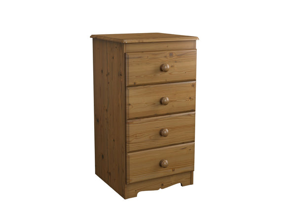 Wellington 4 Drawer Bedside