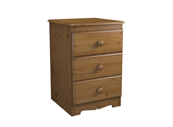 Wellington Bedside 3 Drawer Chest