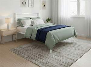 Belmont Bed in Painted White Finish (Low End)