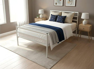 Belmont Bed in Painted White Finish (High End)