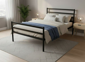 Belmont Bed in Black Finish (High End)