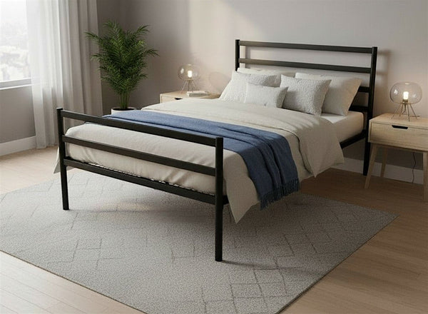 Belmont Bed in Black Finish (High End)