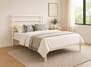 Belmont Bed in Cream 