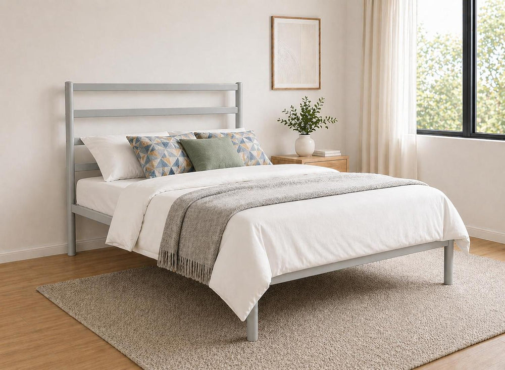 Belmont Bed in Grey