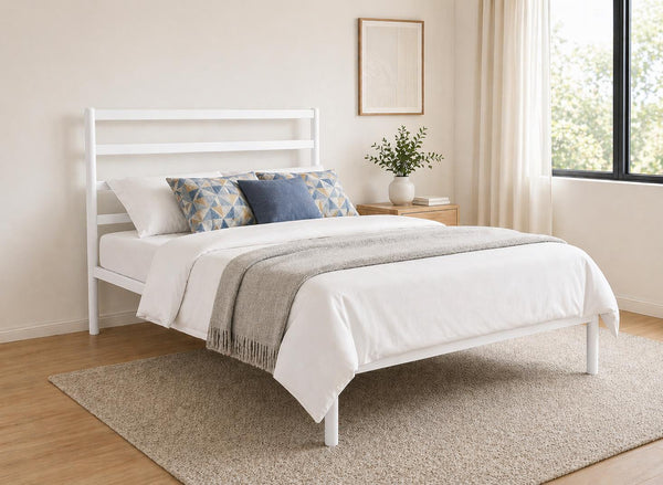 Belmont Bed in White