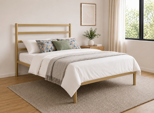 Belmont Bed in Gold