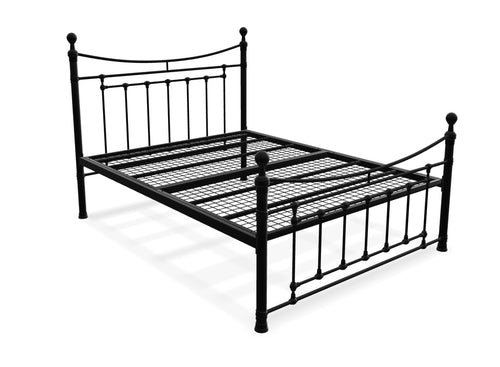 Carbrook Metal Bed Frame Finished in Black