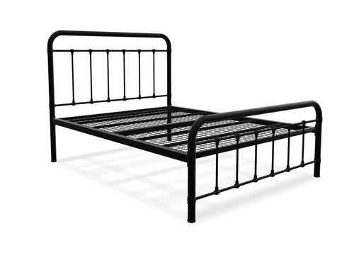 Massingham Metal Bed Frame Finished in Painted Black