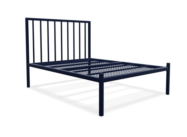 Madison Low End Metal Bed Frame Finished in Painted Blue