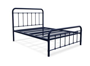 Massingham Metal Bed Frame Finished in Painted Blue