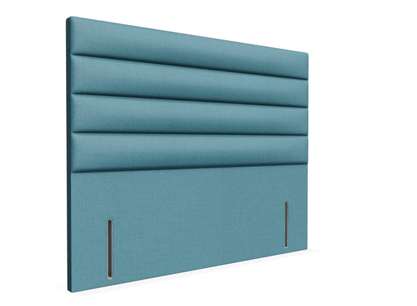 Calla Floor Standing Headboard Finished in Moda Cobalt Blue