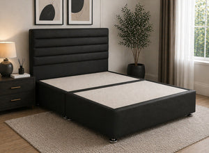 Calla Leather Divan Bed