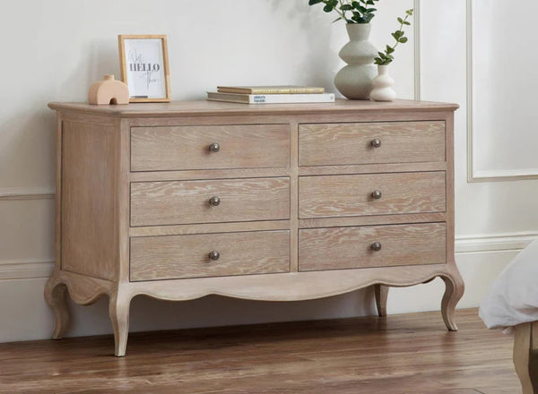 Camille 6 Drawer Wide Chest