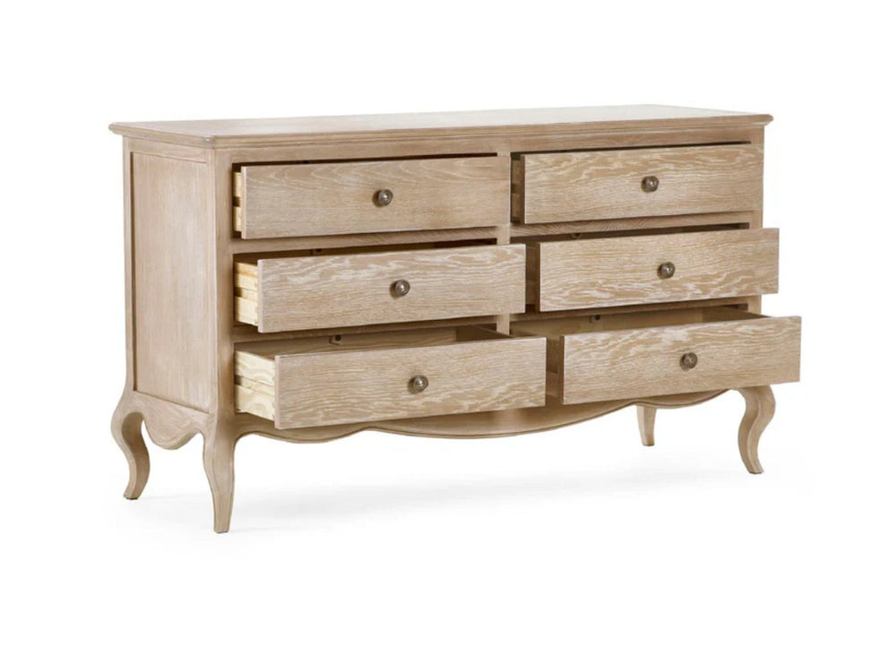 Camille 6 Drawer Wide Chest