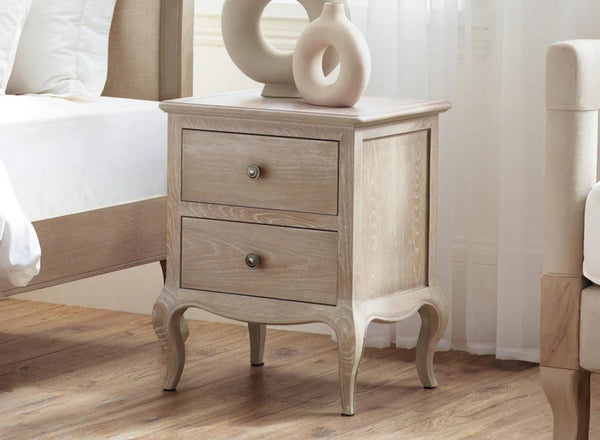 Camille 2 Drawer Bedside Table