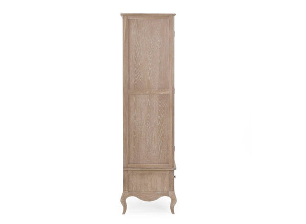 Camille Combi wardrobe side view on white background