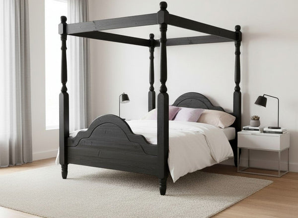 Chippenham Bed Frame Finished in Black Ash