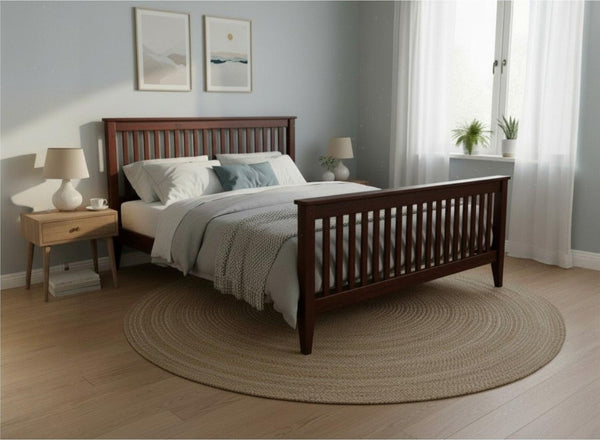 Coxford Bed in Chocolate Finish (High End)