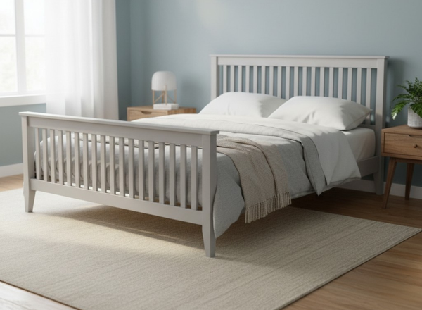 Coxford Bed in Dovetail Grey Finish (High End)