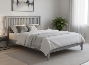 Coxford Bed in Dovetail Grey Finish (Low End)