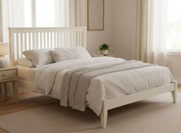 Coxford Bed in James White Finish (Low End)