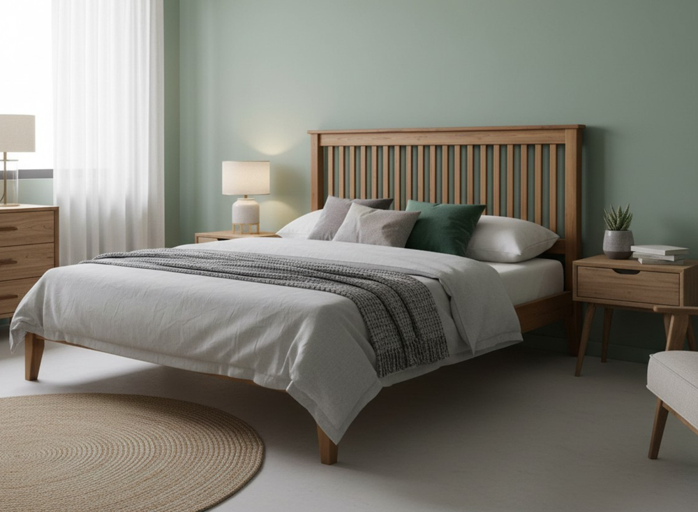 Coxford Solid Oak Bed in Oak (High End)