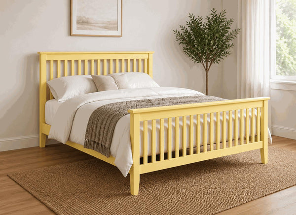 Coxford Painted Wooden Bed
