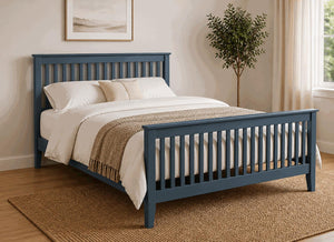 Coxford Painted Wooden Bed