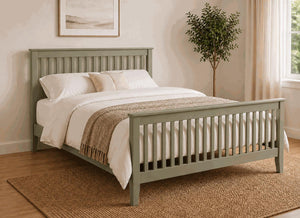 Coxford Painted Wooden Bed