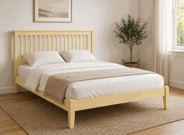 Coxford Painted Wooden Bed