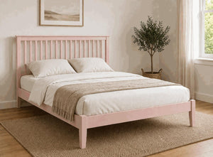 Coxford Painted Wooden Bed