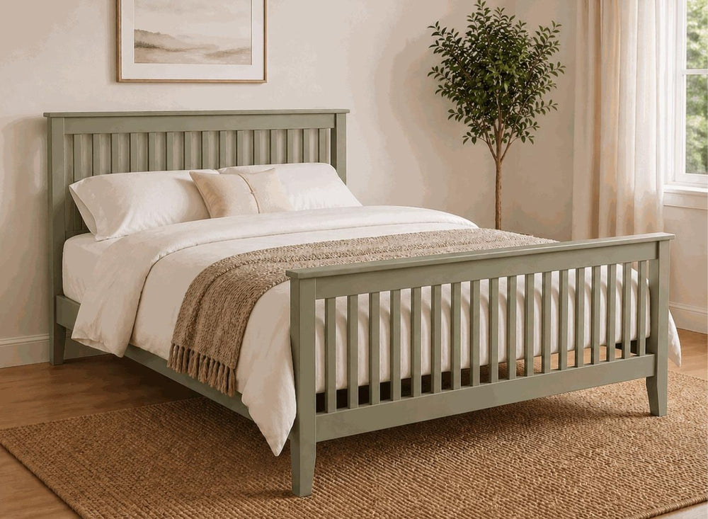Coxford Oak Bed in High End Style