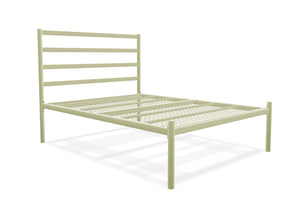Belmont Low End Metal Bed Frame Finished in Painted Cream