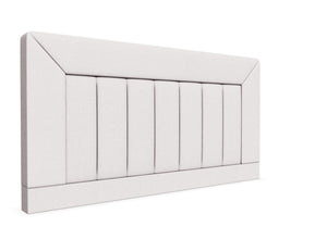 Viola Strutted headboard Finished in Moda Putty Cream