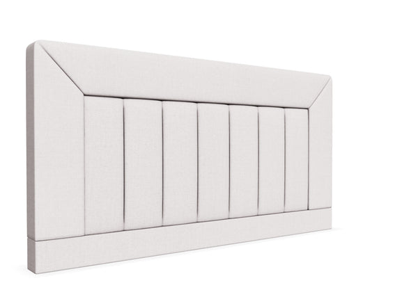 Viola Strutted headboard Finished in Moda Putty Cream