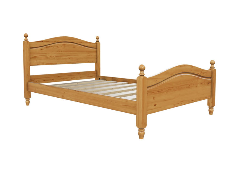 Denver High End Bed Finished in Stained Antique 