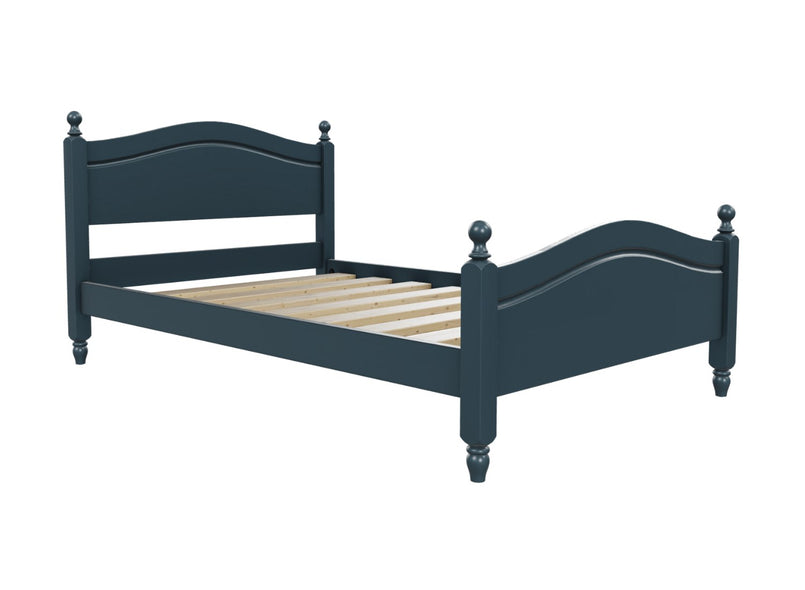 Denver High End Bed Finished in Painted Hague Blue