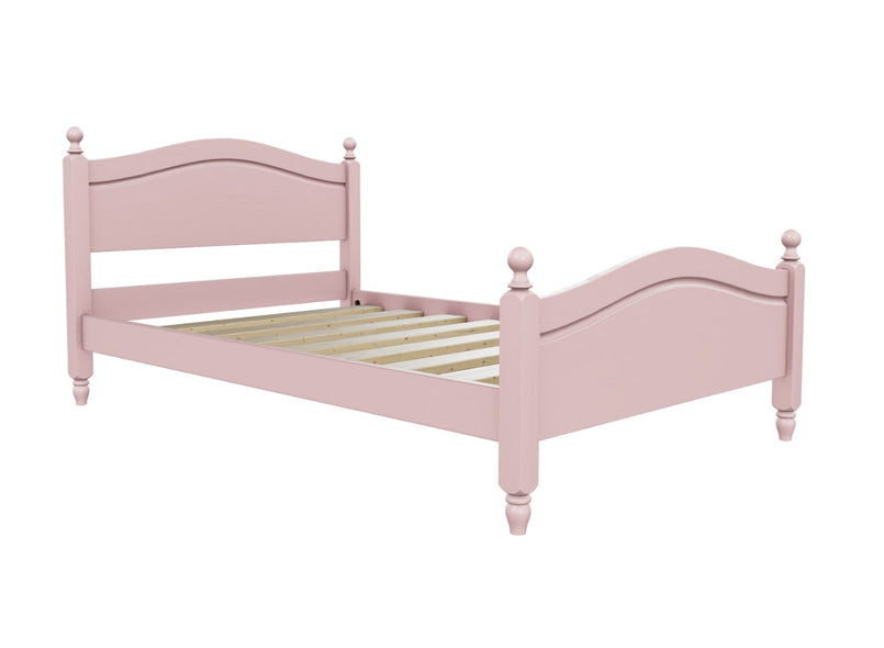 Denver High End Bed Finished in Painted Nancys Blushes Pink