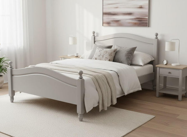 Denver Bed in Dovetail Grey (High End)