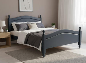 Denver Bed in Hague Blue (High End)