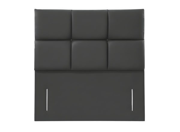 Diaschia Headboard | In Stock | King | Faux Leather Grey