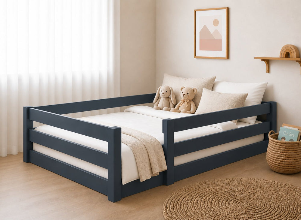 Necton Blue Toddler Floor Bed