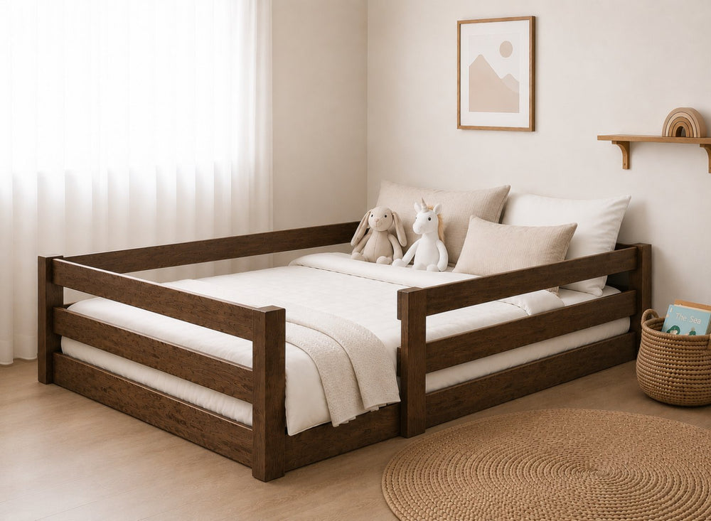 Necton Chocolate Stain Toddler Floor Bed