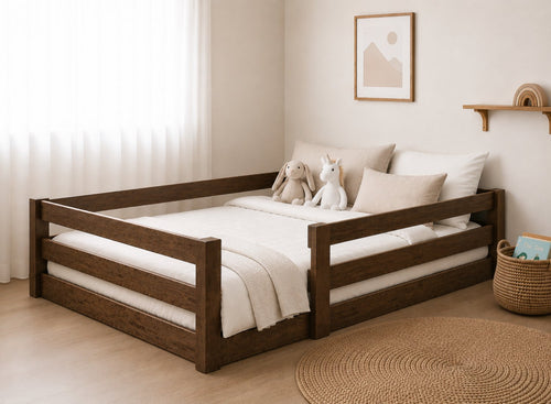 Necton Chocolate Stain Toddler Floor Bed