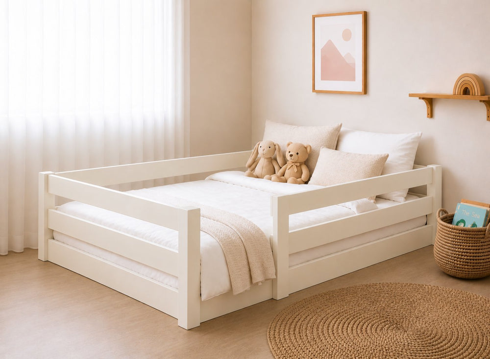 Necton Cream Toddler Floor Bed