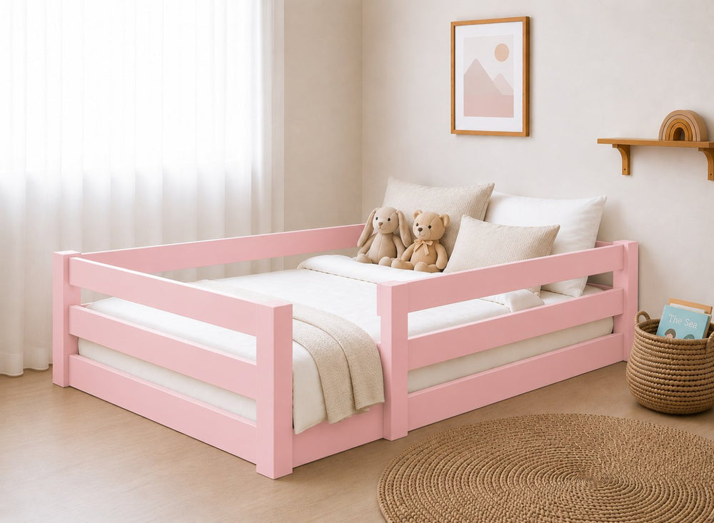 Necton Pink Toddler Floor Bed