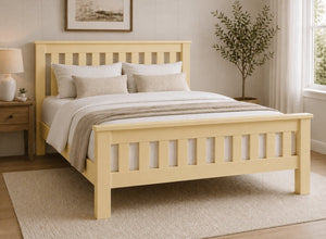 Fakenham Painted Chunky Wooden Bed